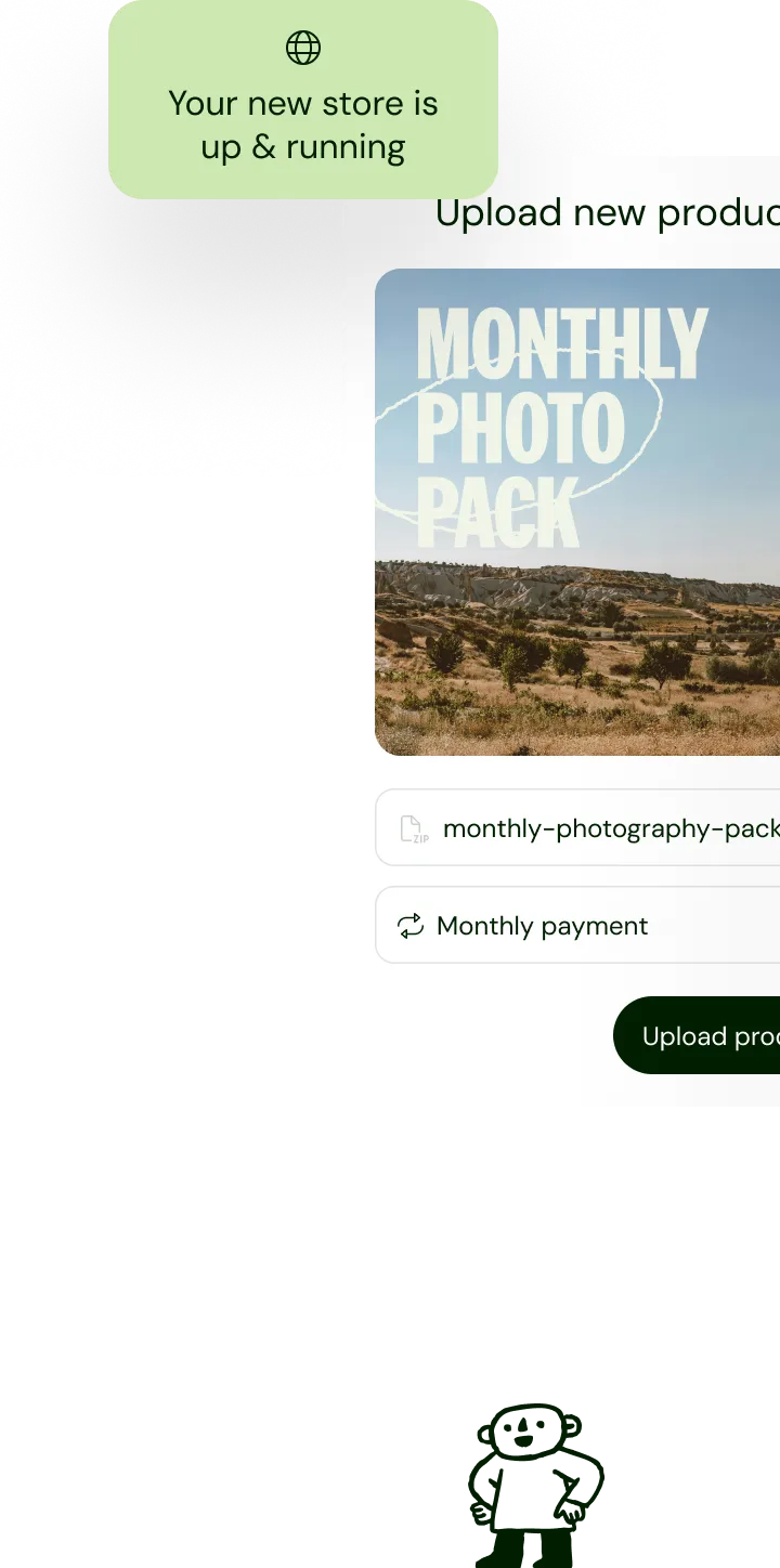 Upload new product